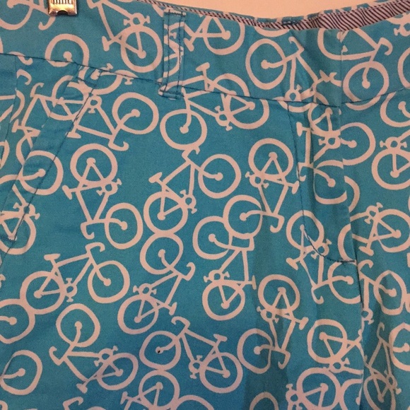 Crown ivy size 4 bike Print Bermuda shorts - Picture 2 of 3